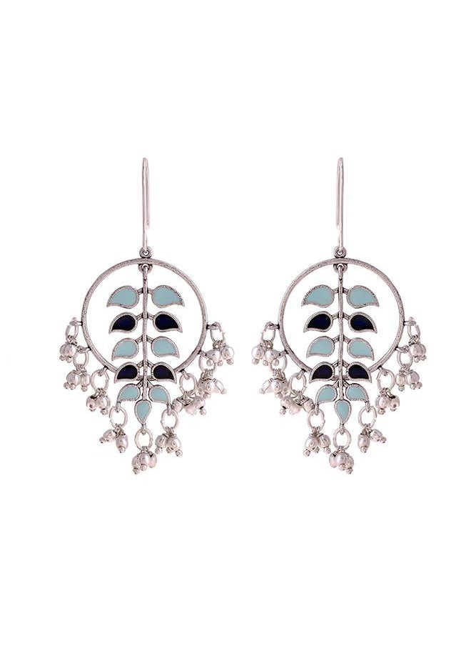 VOYLLA - Bagh E Fiza Hoop Style Earrings - Image 1