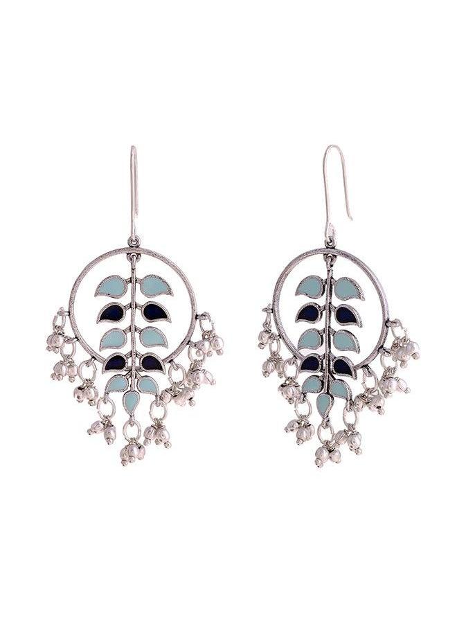 VOYLLA - Bagh E Fiza Hoop Style Earrings - Image 1
