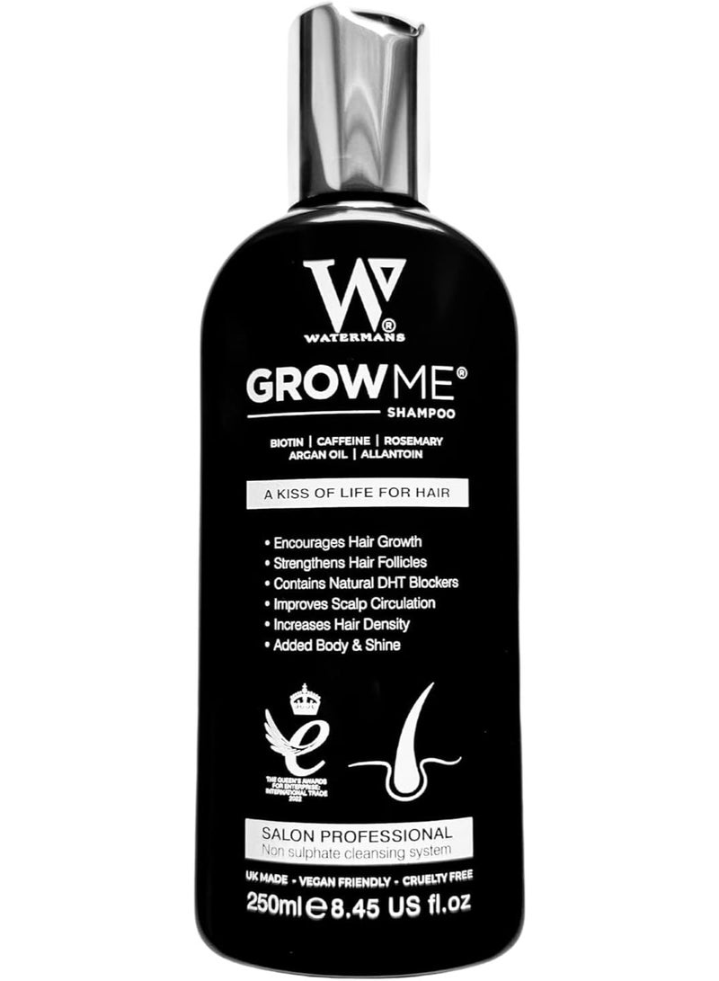 Watermans Grow Me Hair Growth Shampoo, DHT Hair Loss Blocking Shampoo, Hair Strengthenin - Image 1