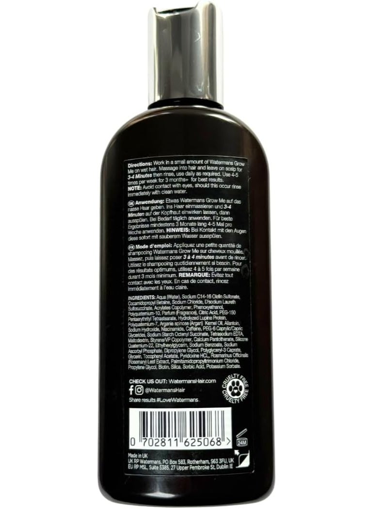 Watermans Grow Me Hair Growth Shampoo, DHT Hair Loss Blocking Shampoo, Hair Strengthenin - Image 2