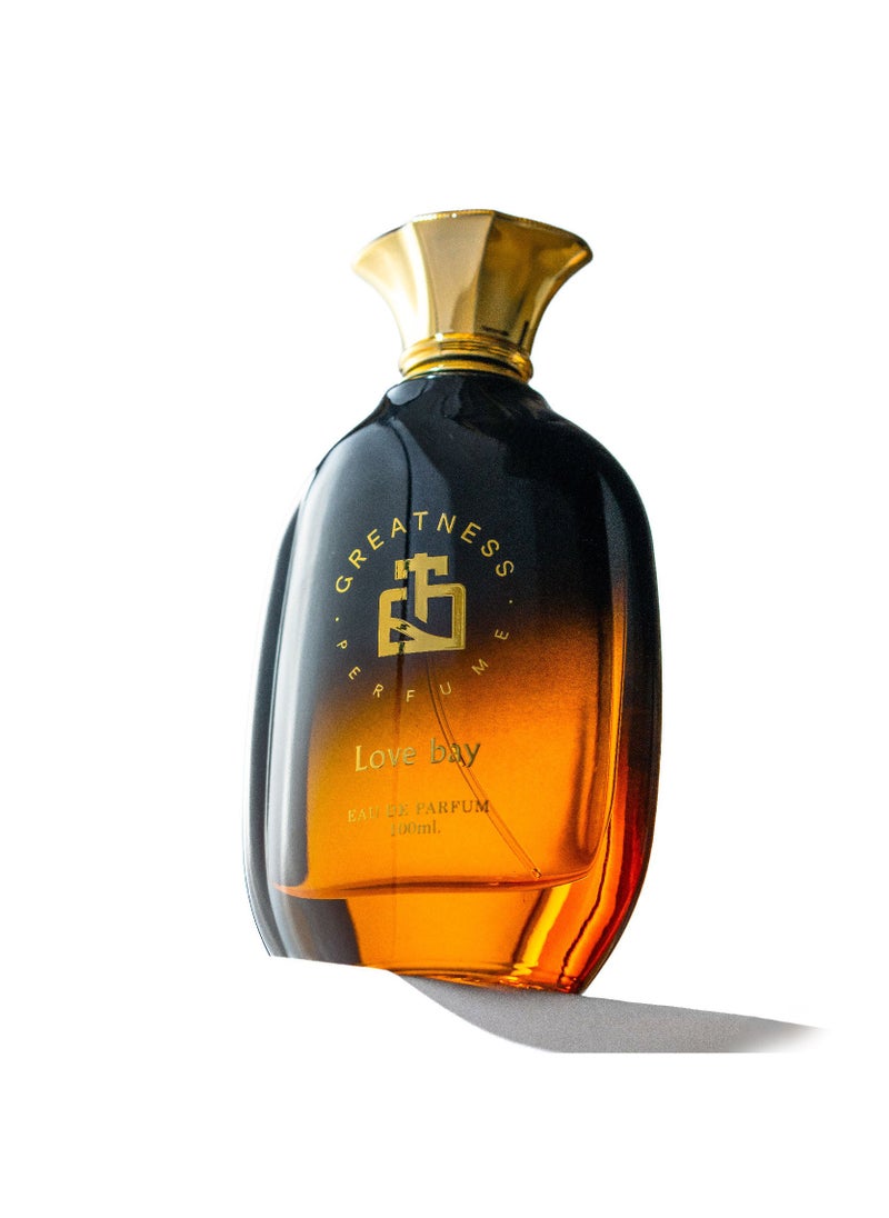 Greatness perfume Greatness Love Bay Eau de Parfum – Unisex Perfume for Men and Women, Peach and Apple Blossom Scent - 100ml - Image 2