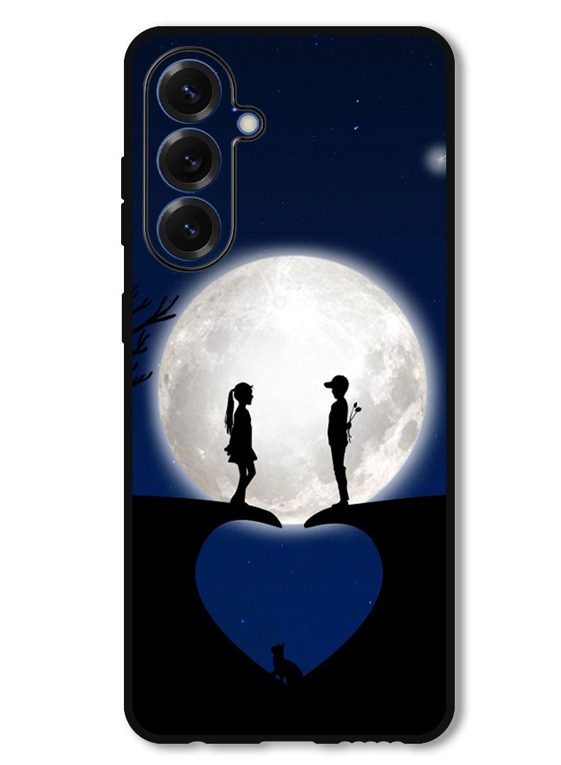 Theodor Protective Case Anti Scratch Shock Proof Bumper Cover For Samsung Galaxy S25 Couple heart - Image 1