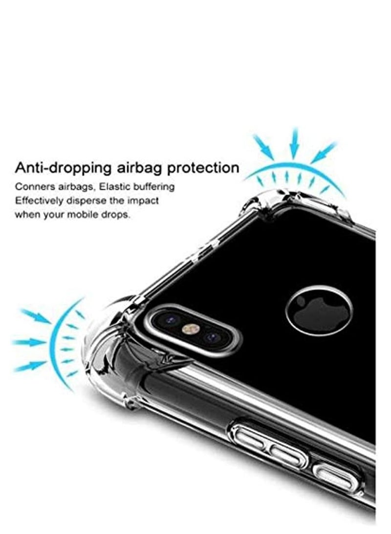 Anti-drop Protection Transparent Mobile Phone Case for IPhone XS Max Anti-knock Mobile Phone Case