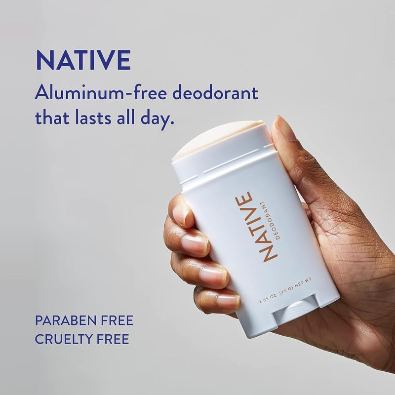 Native Deodorant Contains Naturally Derived Ingredients, 72 Hour Odor Control | Deodorant for Women and Men, Aluminum Free with Baking Soda, Coconut Oil and Shea Butter | Coconut & Vanilla, 2-Pack - Image 3