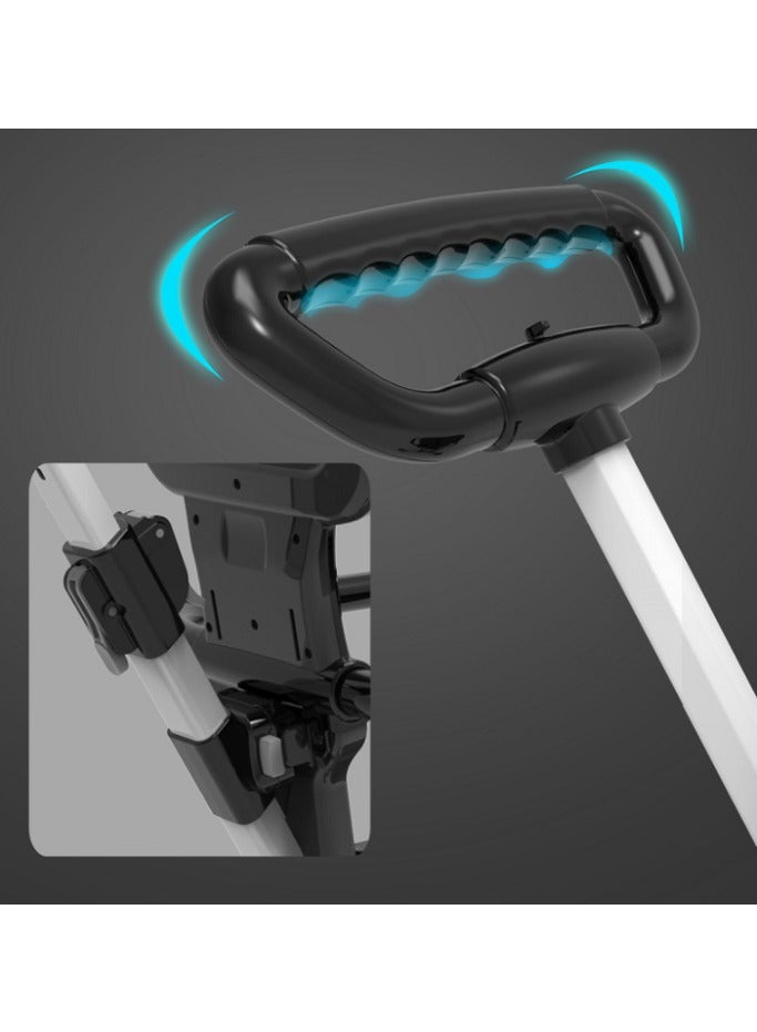 Toyland Portable Lightwieght One Click Folding Four Wheels Two-Way Seat Traval Baby Stroller with Adjustable Handle - Image 5