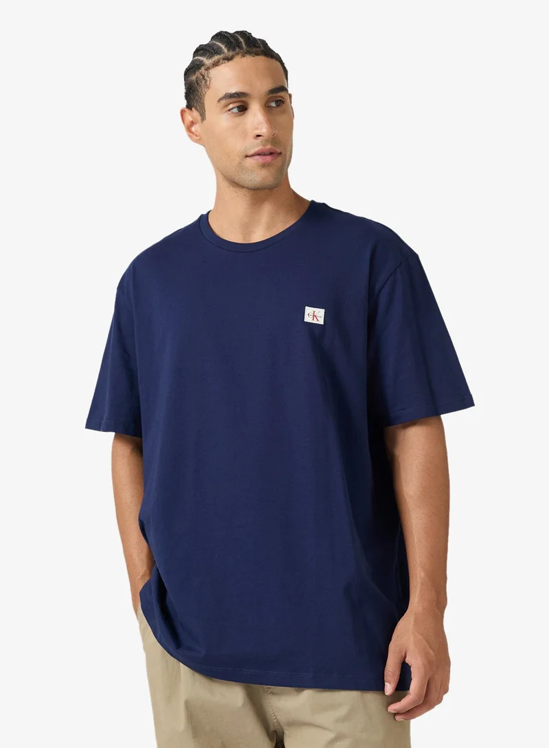 Woven Label Jersey T-Shirt