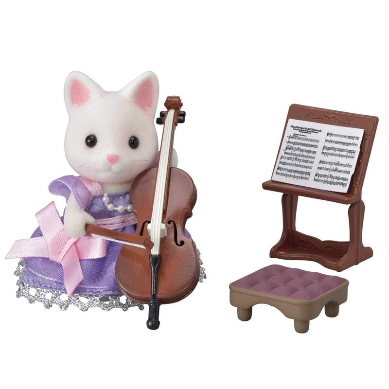 Sylvanian Families SYLVANIAN FAMILY TS Cello Concert Set - Image 1