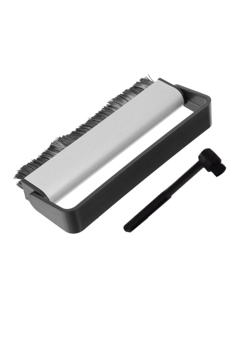 Excefore Record Cleaning Kit, 2 Pcs Vinyl Record Tool, Plastic Anti-Static Record Cleaning Brush, Velvet Cleaning Accessories, Improve Fidelity and Keep your Prized Vinyl Collection LPs like New - Image 1