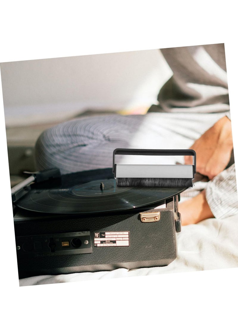 Excefore Record Cleaning Kit, 2 Pcs Vinyl Record Tool, Plastic Anti-Static Record Cleaning Brush, Velvet Cleaning Accessories, Improve Fidelity and Keep your Prized Vinyl Collection LPs like New - Image 4