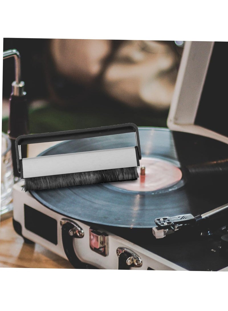 Excefore Record Cleaning Kit, 2 Pcs Vinyl Record Tool, Plastic Anti-Static Record Cleaning Brush, Velvet Cleaning Accessories, Improve Fidelity and Keep your Prized Vinyl Collection LPs like New - Image 3