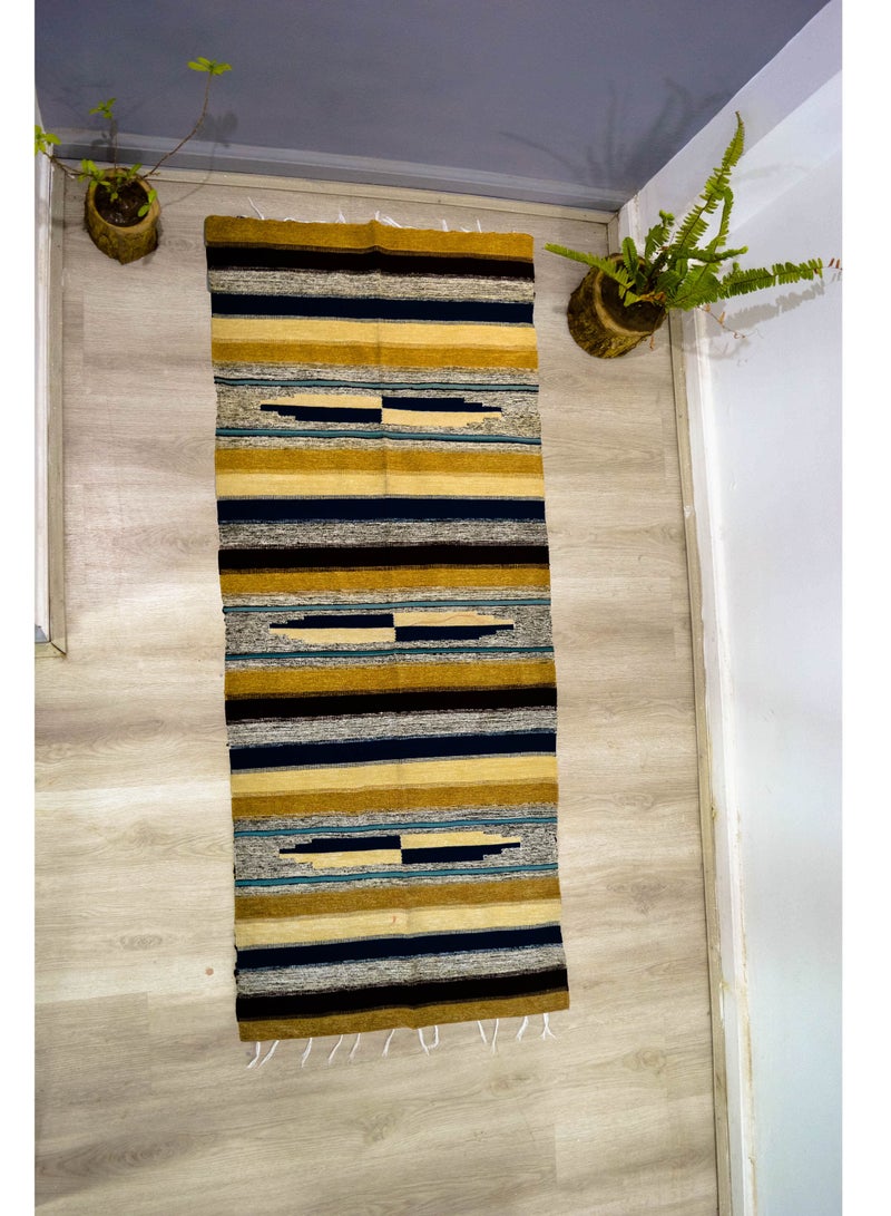 Egypt Antiques Hand-made velor carpet, handmade, 100% natural, mix colors, multiple sizes - Image 1