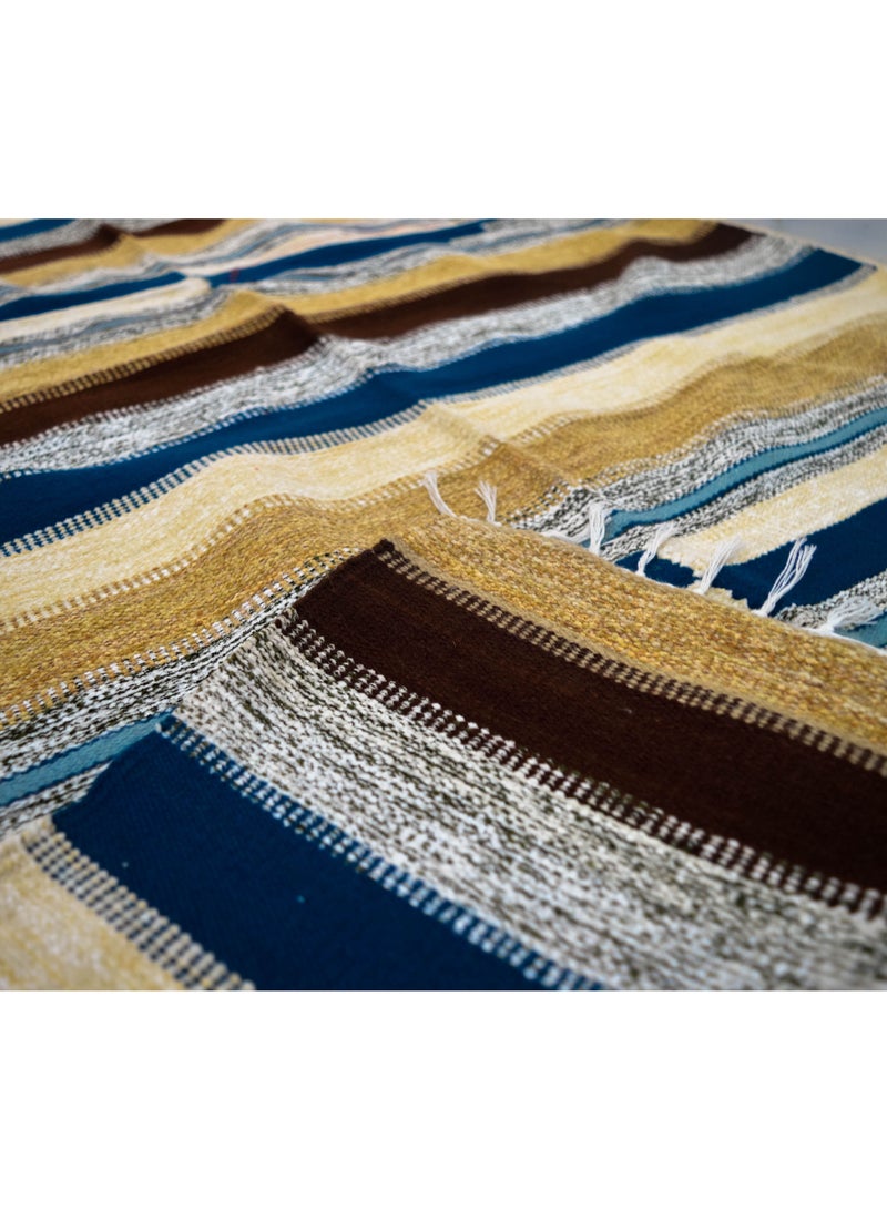 Egypt Antiques Hand-made velor carpet, handmade, 100% natural, mix colors, multiple sizes - Image 4