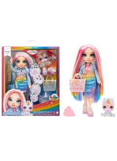RAINBOW HIGH Amaya, Rainbow With Slime Kit & Pet, 11" Shimmer Posable Fashion Doll With Diy Sparkle Slime, Magical Yeti Pet, Fun Play Accessories, Great Toy Gift For Girls Kids Ages 4-12 Years  - Image 1