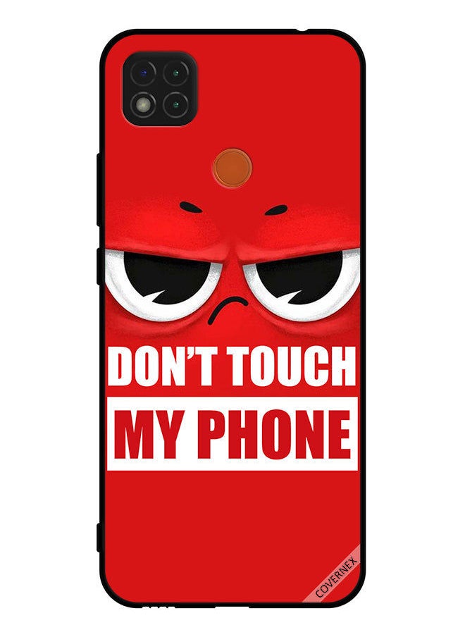 Covernex Protective Case Cover For Xiaomi Redmi 9C Don't Touch My Phone Angry Bird  - Image 1