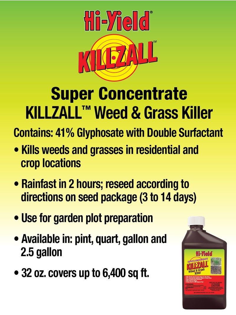 Hi-Yield (33691) Super Concentrate Killzall Weed & Grass Killer (16 oz) - Image 2