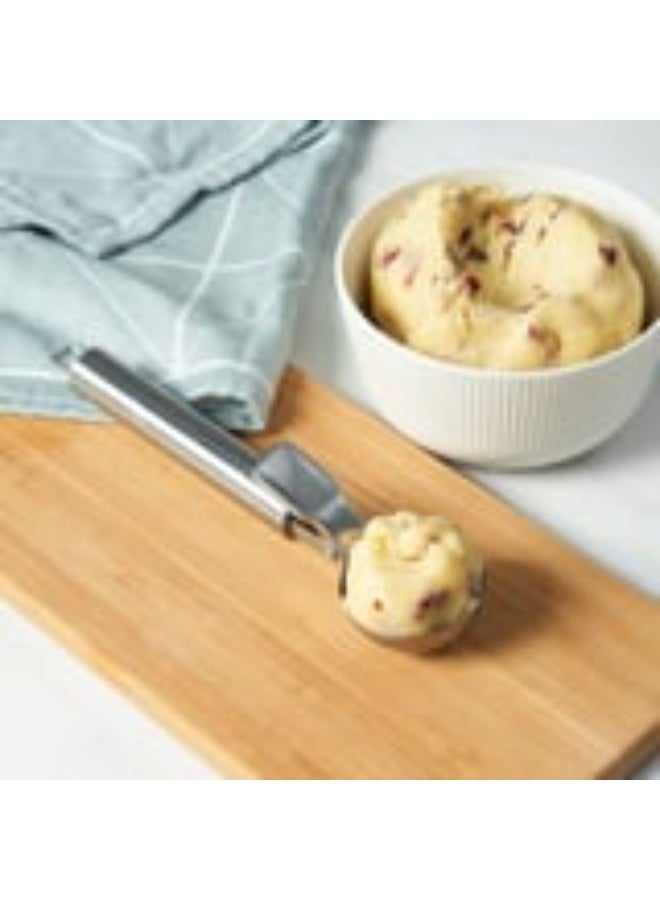 أيكيا مغرفة آيس كريم و حلويات احترافية - ستينلس ستيل مع آلية تحرير فورية - سهولة الاستخدام والتنظيف - Image 4