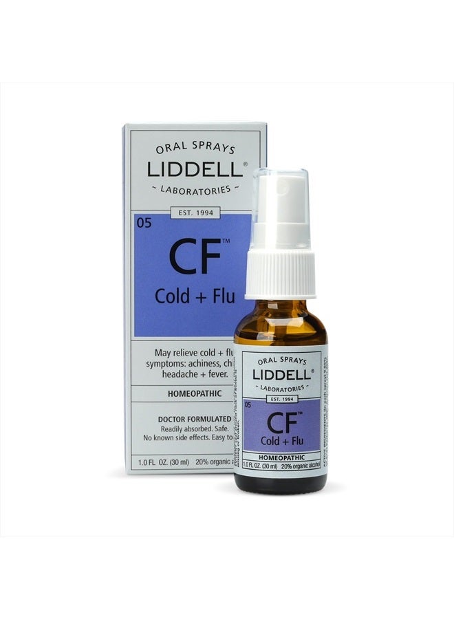 Liddell Homeopathic Cold and Flu Spray, 1 Ounce - Image 1