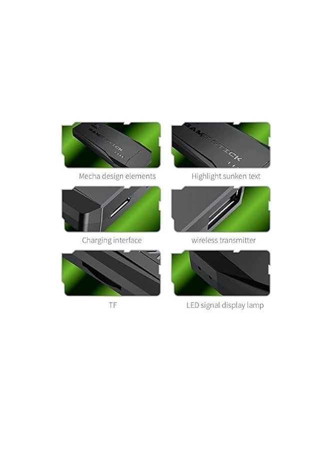 Generic - 4K HD Game Console Video Game Console 2.4G Dual Wireless Controller Retro TV Game Console 64GB Retro 10000 Game Stick - Image 1