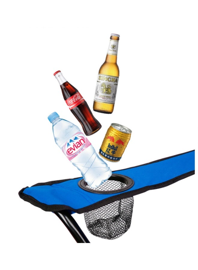 FIXER Portable Folding Beach & Camping Chair - Lightweight, Multi-Purpose Quad Chair with Carry Bag (Supports up to 110kg) - Image 3