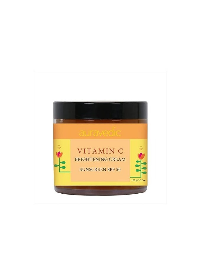 Auravedic Auravedic Vitamin C Face Cream Brightning face cream  - Image 1