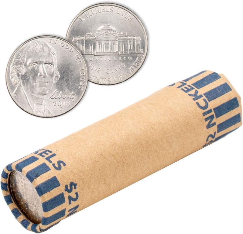 CAROUSELCHECKS Pre-Formed Nickel Coin Wrappers (Bundle of 1,000) - Image 2