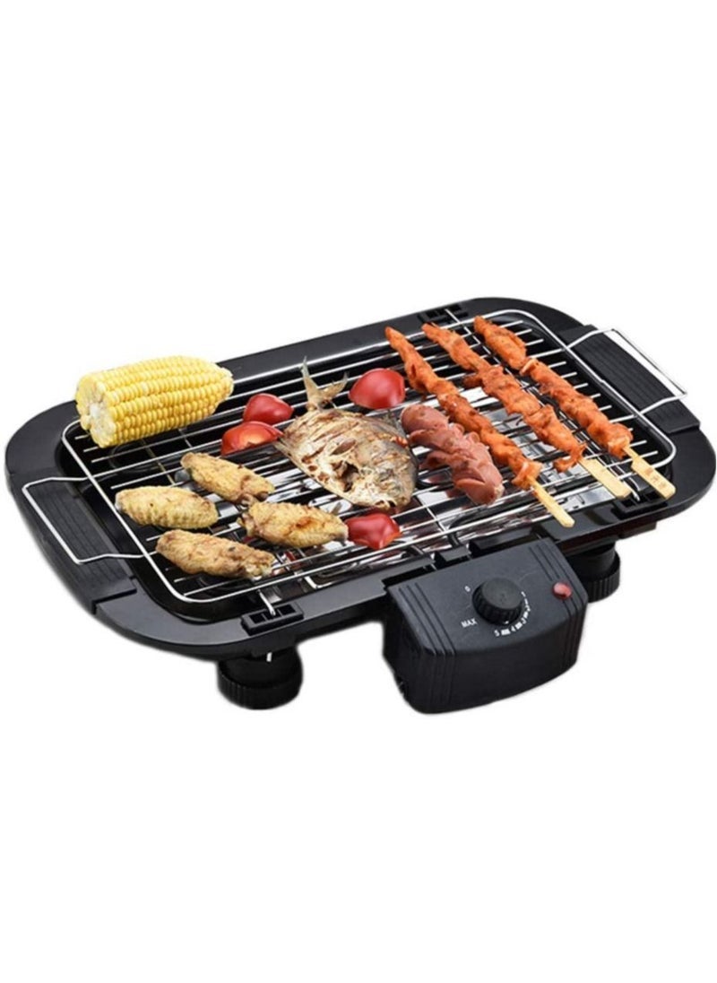 Gravity Smokeless Indoor/Outdoor Electric Grill Portable Tabletop Grill Kitchen BBQ Grills Adjustable Temperature Control,Removable Water Filled Drip Tray,2000W,Black  - Image 5