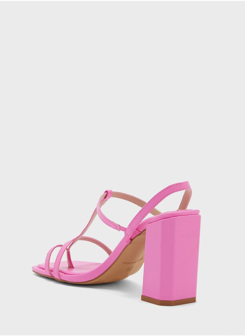 Ginger - Block Heel Sandals - Image 1