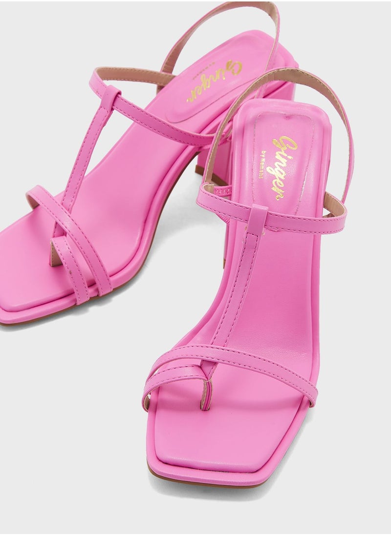Ginger - Block Heel Sandals - Image 1