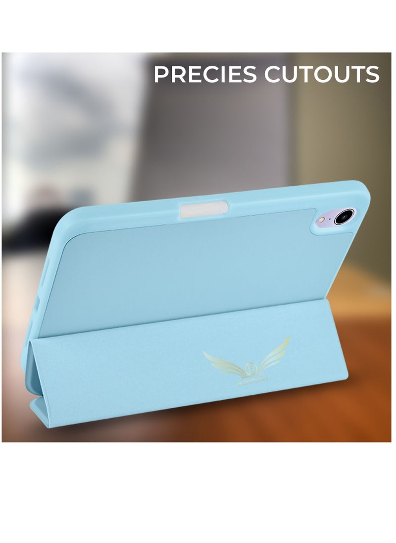 iPad Mini 6 Case 8.3 Inch Folio Smart Folding Silicone Protective Cover 2021