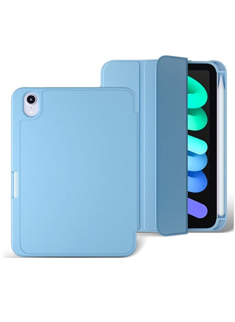 iPad Mini 6 Case 8.3 Inch Folio Smart Folding Silicone Protective Cover 2021