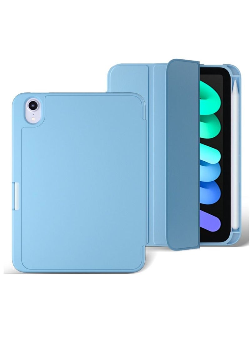 iPad Mini 6 Case 8.3 Inch Folio Smart Folding Silicone Protective Cover 2021