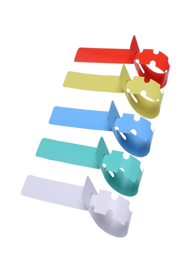 MgTech 500 Pcs Wrap Around Adjustable Plant Tree Hanging Tags, Plastic Nursery Garden Waterproof Labels, Large Writing Surface (20x2cm, 5 Colors) - Image 4