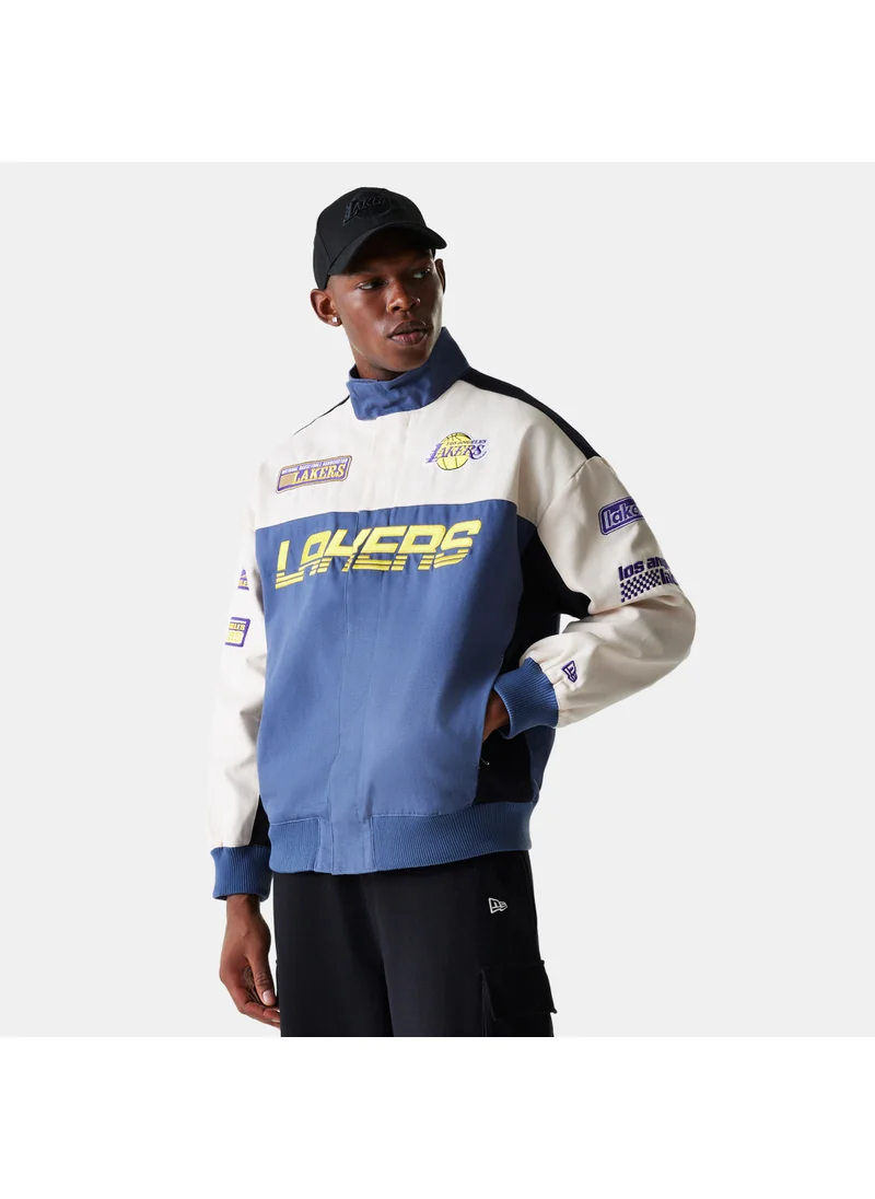 NEW ERA Men's NBA Los Angeles Lakers Motorsport Jacket