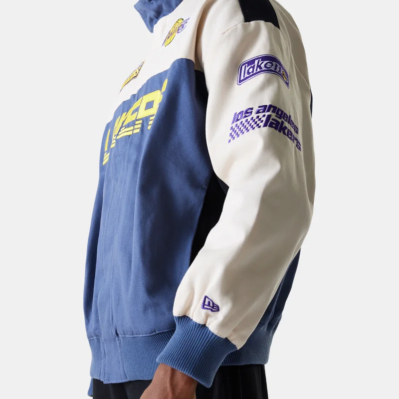 NEW ERA Men's NBA Los Angeles Lakers Motorsport Jacket