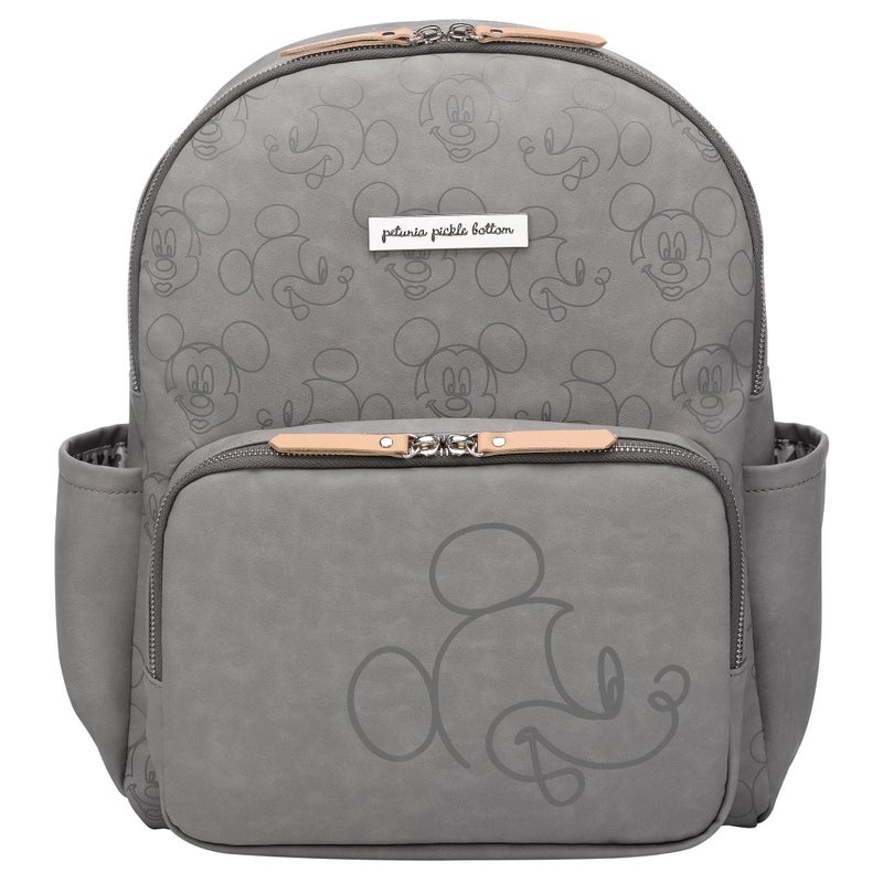Petunia Pickle Bottom District Diaper Bag Backpack for On-The-Go Parents, Stylish, Spacious & Secure, Lightweight & Easy to Clean, Perfect for Everyday Use (Love Mickey Mouse) - Image 5