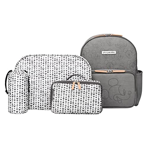 Petunia Pickle Bottom District Diaper Bag Backpack for On-The-Go Parents, Stylish, Spacious & Secure, Lightweight & Easy to Clean, Perfect for Everyday Use (Love Mickey Mouse) - Image 4