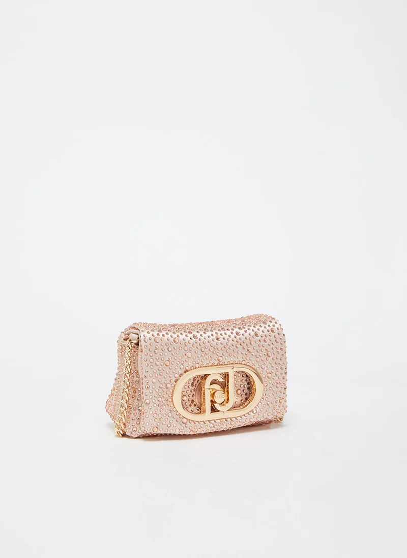 Liu Jo LaPuffy bag with rhinestones