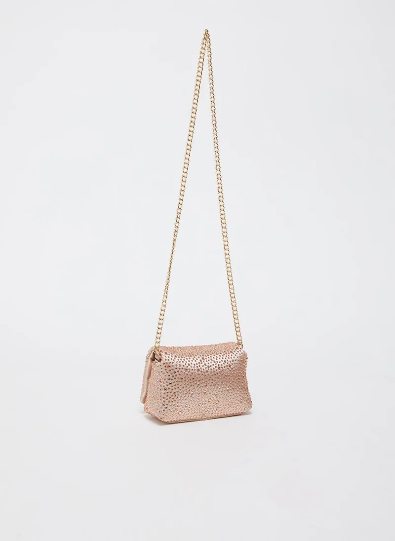 Liu Jo LaPuffy bag with rhinestones