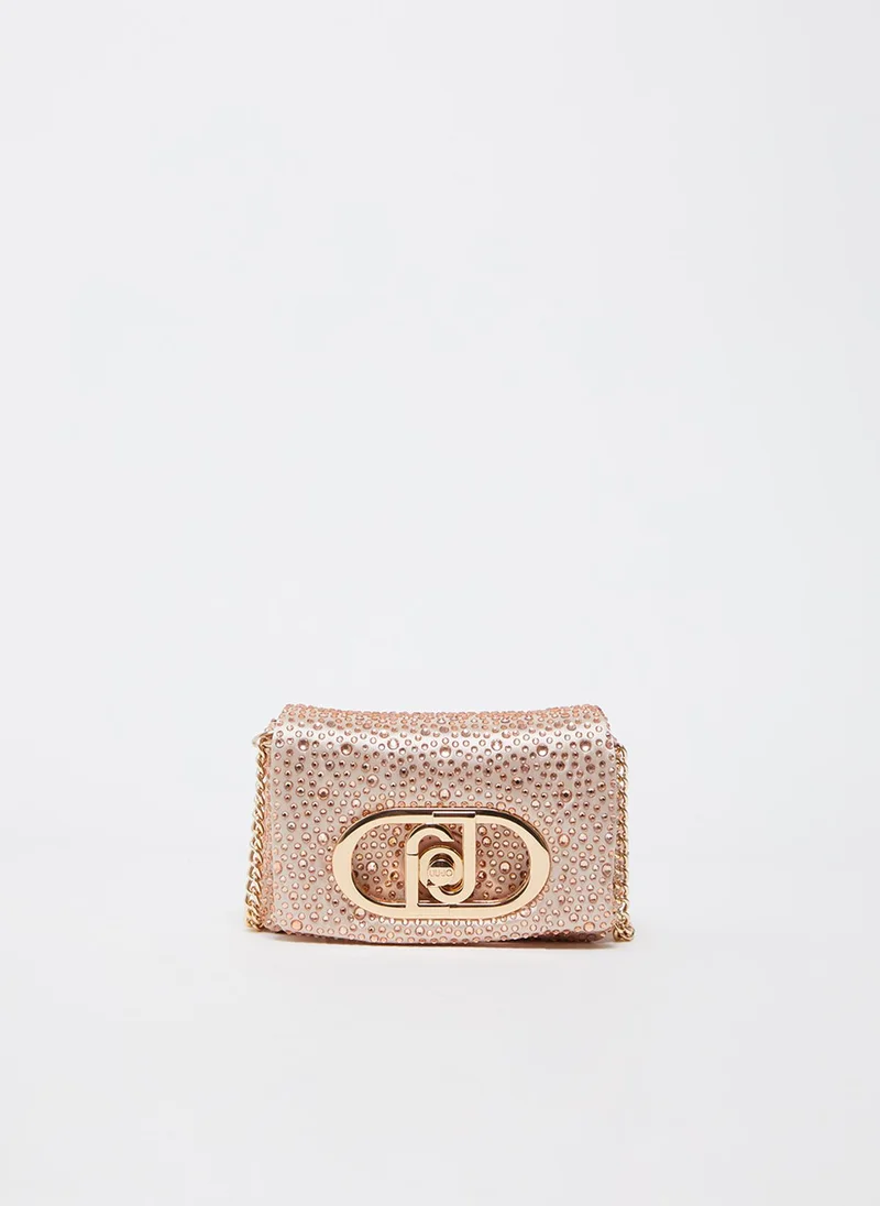 Liu Jo LaPuffy bag with rhinestones