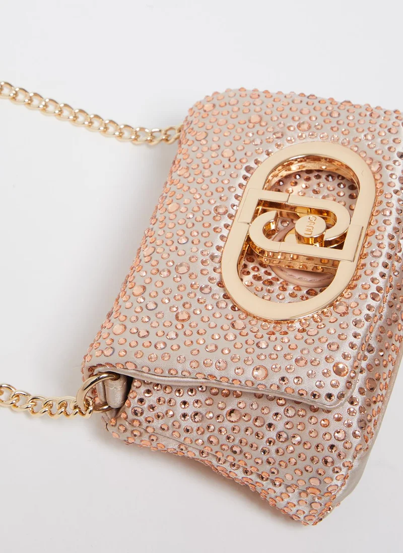 Liu Jo LaPuffy bag with rhinestones