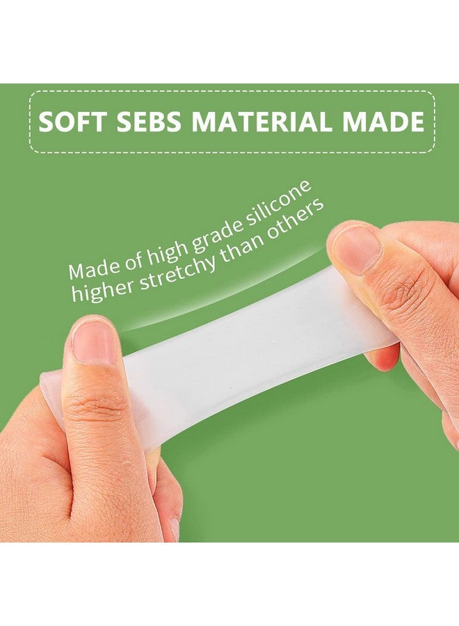 MAYCREATE® 10Pcs Soft Gel Toes Protector Toe Separator for Women Men, Protective Toe Caps Sleeves Tube Guards for the Recovery of Corns, Blisters, Hammer Toes, Toenails Missing/Ingrown - Image 5