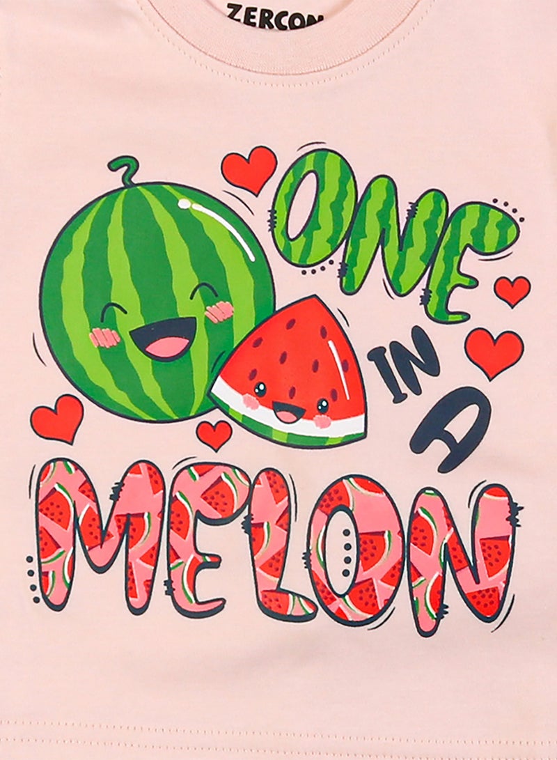 زيركون بيجامة بناتي صيفي - Image 2