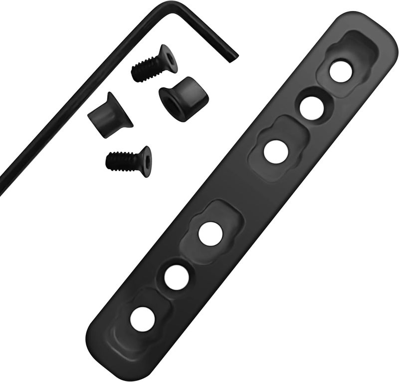 Gotical Keymod to Mlok Adapter Converter Rail Section Keymod to Mlok Converter 3 Inch (Pack of 1) - Image 1