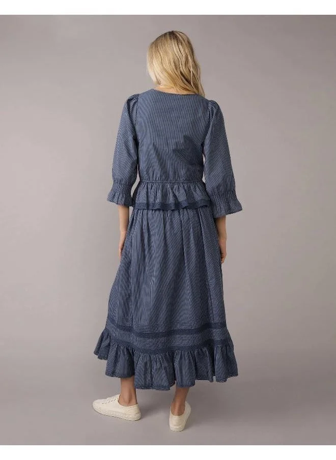 امريكان ايجل 6223 INTL EX YOKE PUFF SLEEVE shirt