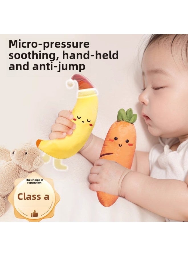 Baby Anti-Jumping Hand-held Circle Doll Baby Soothing Hand-held Rope Sleeping Toy Sleeping Artifact Band Rope Class A-Color:Carrot Meaning: Wind And Rain⭐3d High Quality Cotton  - Image 2