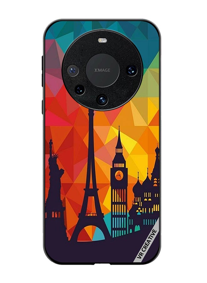 VR CREATIVE Protective Case Cover For Huawei Mate 60 Pro Plus Popular Place Design Multicolour - Image 1