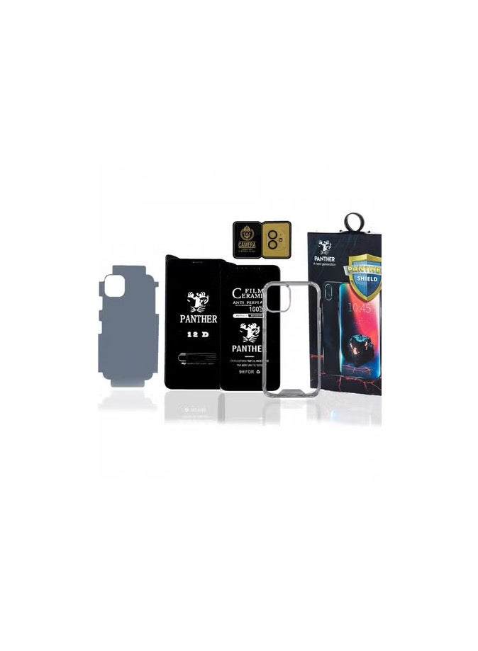 Panther Shield 5-in-1 Protection Pack for iPhone X / XS