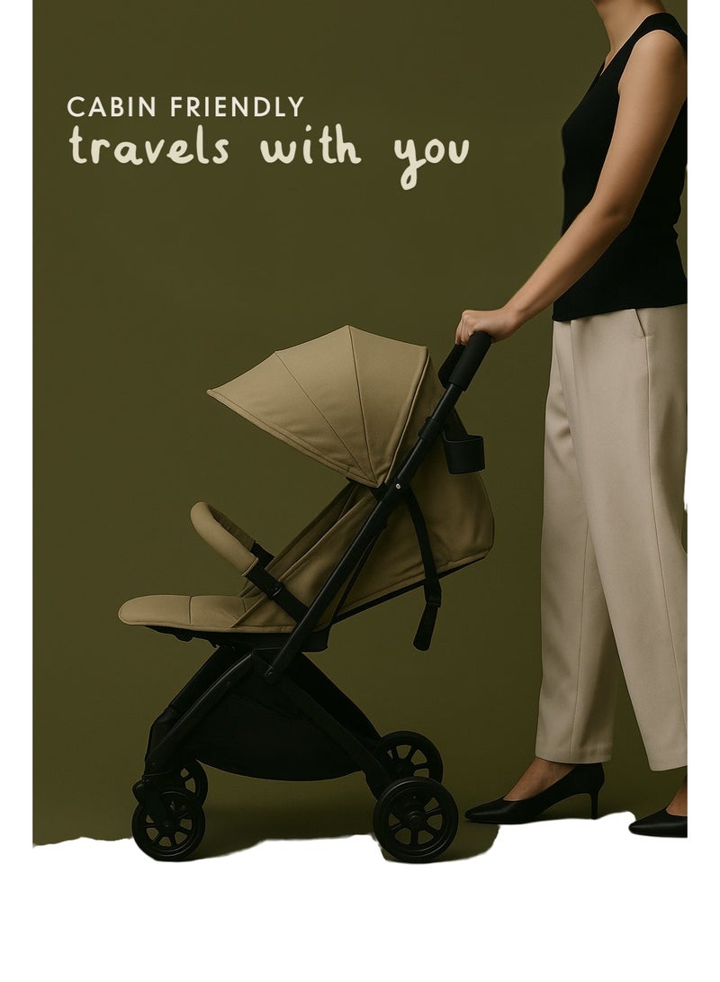 Chicco Lightweight And Foldable Travel Stroller For Kids - Image 3