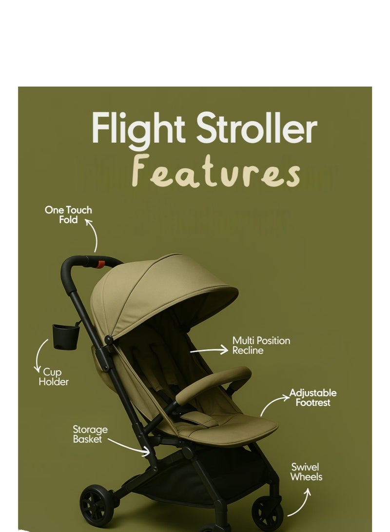 Chicco Lightweight And Foldable Travel Stroller For Kids - Image 4