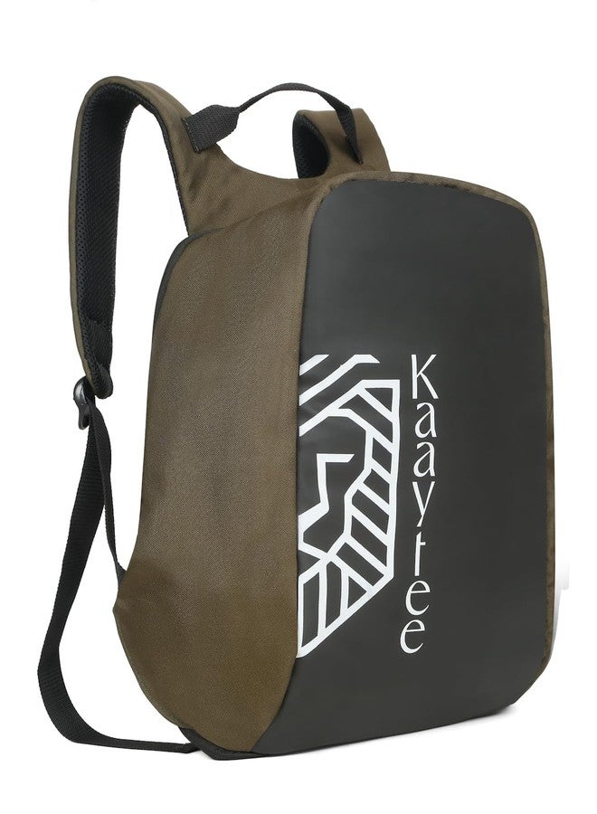 Kaaytee Voyager Plus Anti Theft Number Lock Backpack Bag with 15.6 Inch Laptop Compartment, USB Charging Port & Organizer Pocket for Men Women Boys Girls- (Olive Green) - Image 1